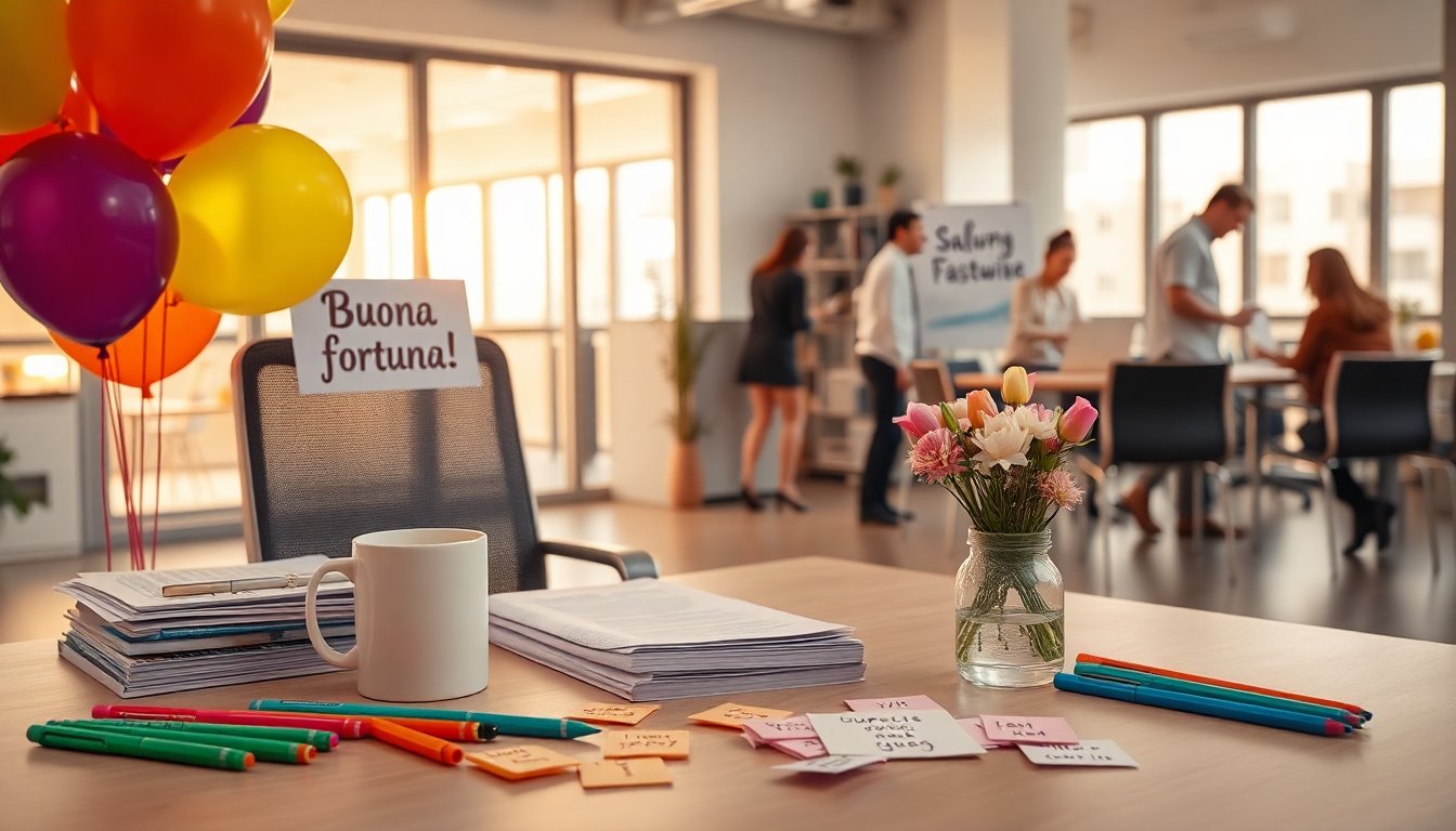 Frasi Spiritose per Salutare un Collega che Ci Abbandona all’Ufficio