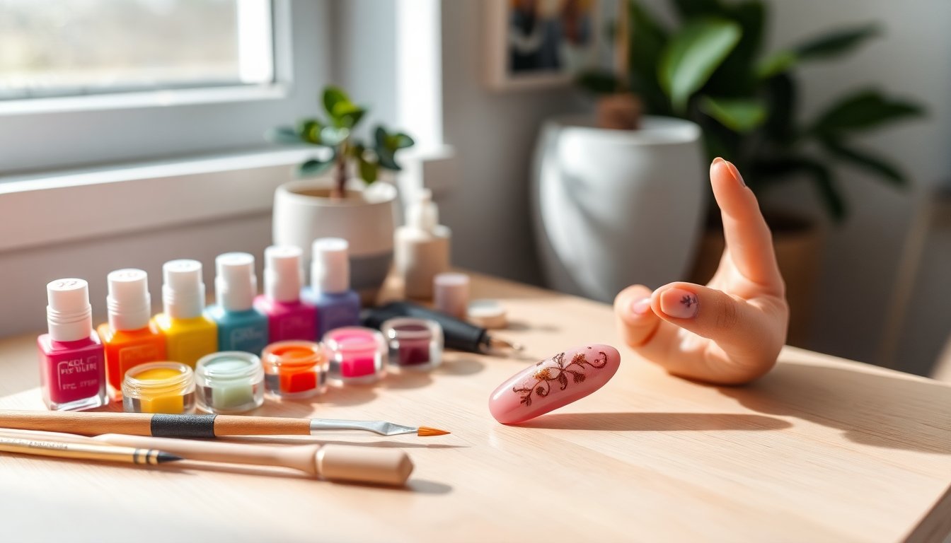 Guida completa per realizzare nail art a casa con smalto gel