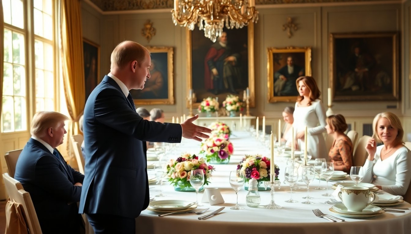 L’Impatto del Protocollo sulla Cena di Stato con Donald e Melania Trump