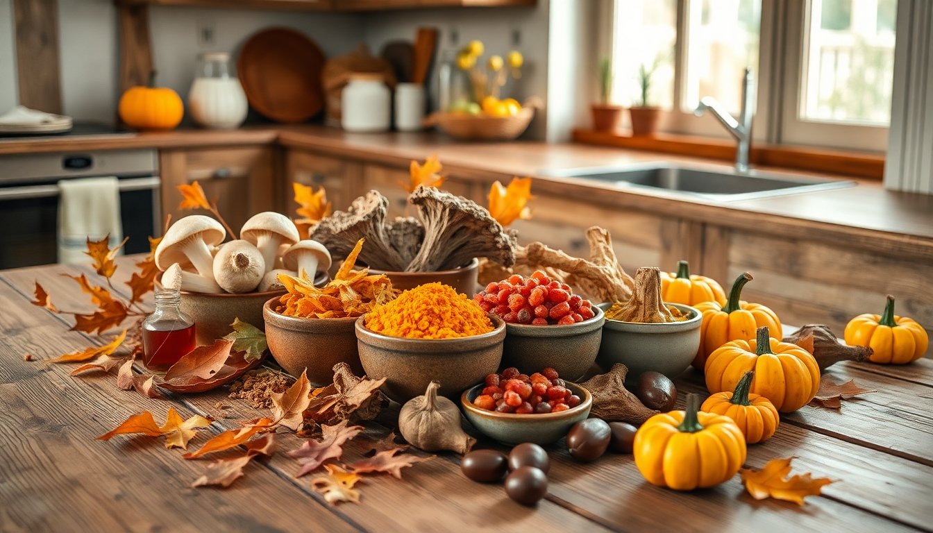 Alimenti Adattogeni: Potenzia il Tuo Sistema Immunitario Questo Autunno