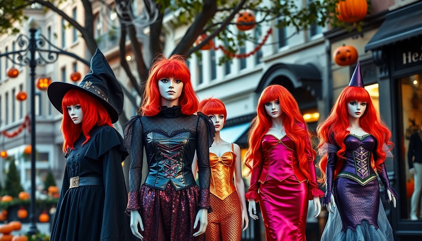 Costumi di Halloween creativi per chi ha i capelli rossi