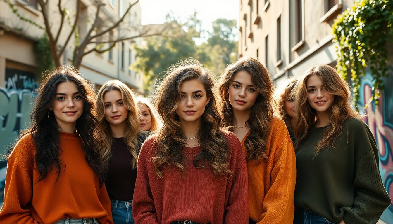 Il ritorno delle tendenze capelli ondulati per l’autunno