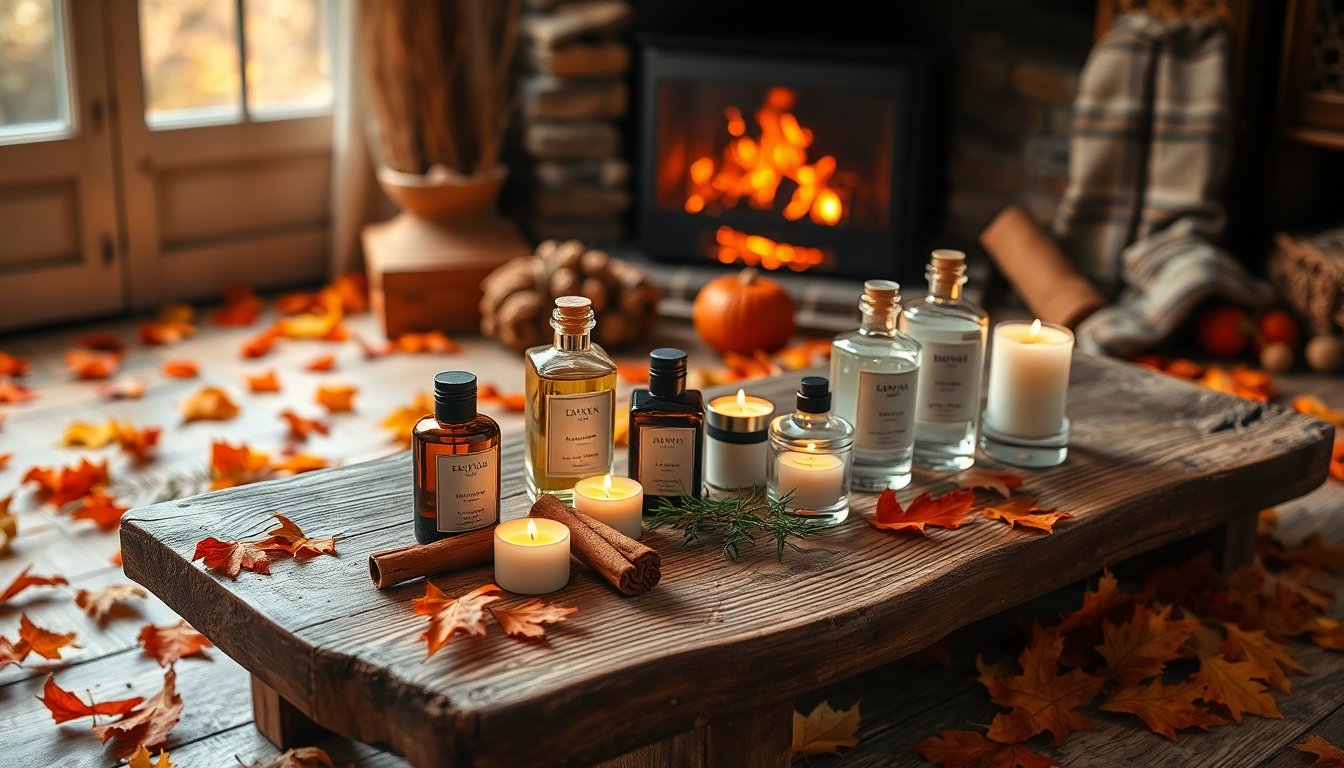 Scoprire le fragranze avvolgenti per un’autunno caldo e accogliente