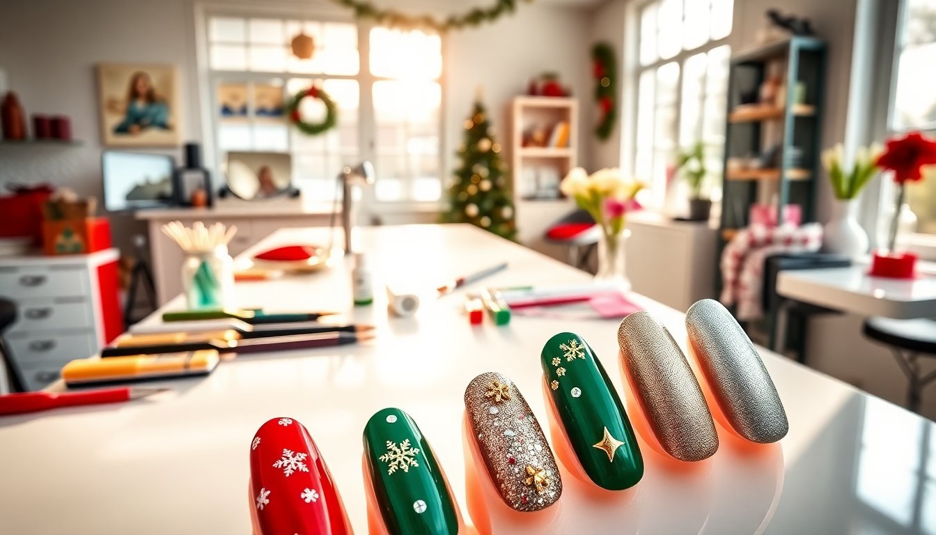 Corso Intensivo di Nail Art Natalizia: Impara le Tecniche per Festeggiare le Feste!