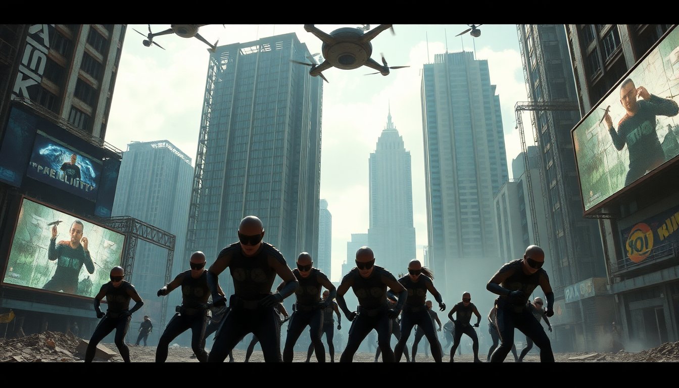 Esplora il Cast di The Running Man: Scopri i Personaggi e i Loro Ruoli