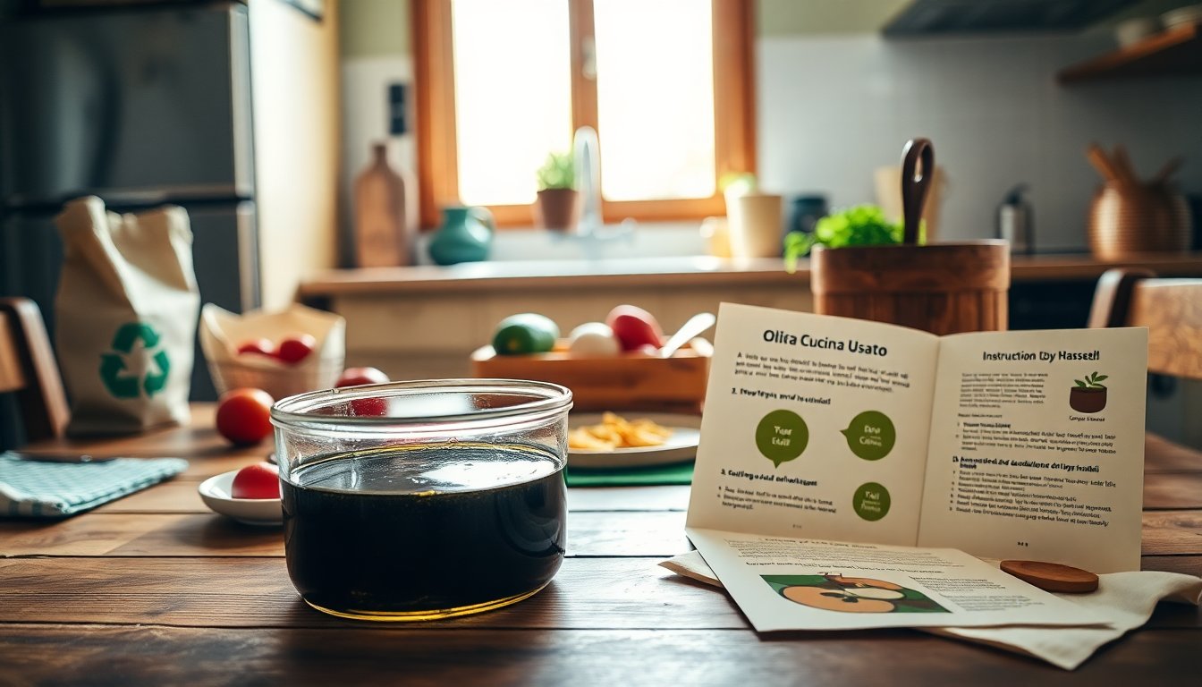 Guida Essenziale per il Corretto Smaltimento dell’Olio da Cucina Usato