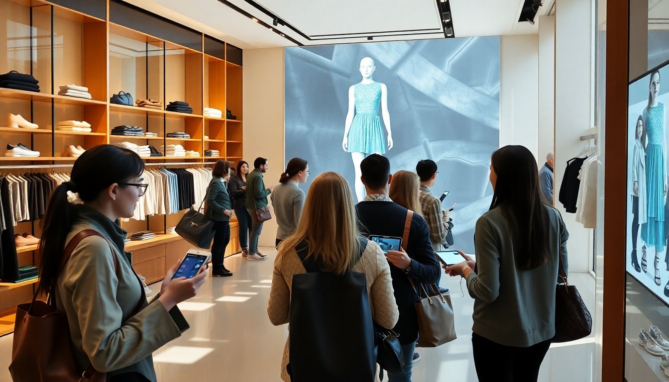 Moda e tecnologia: il futuro del commercio al dettaglio