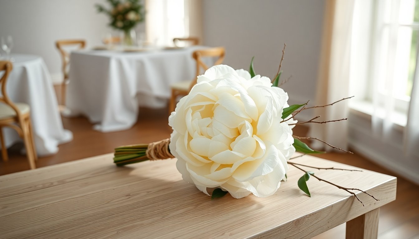 Come realizzare il bouquet monofiore ideale per il tuo matrimonio
