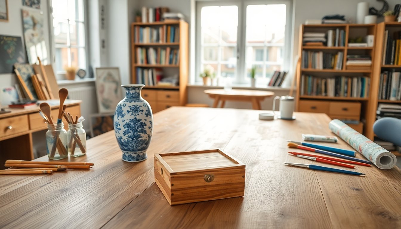 Decoupage Artistico: Nacraperle e Toile de Jouy per un Restyling Creativo e Unico