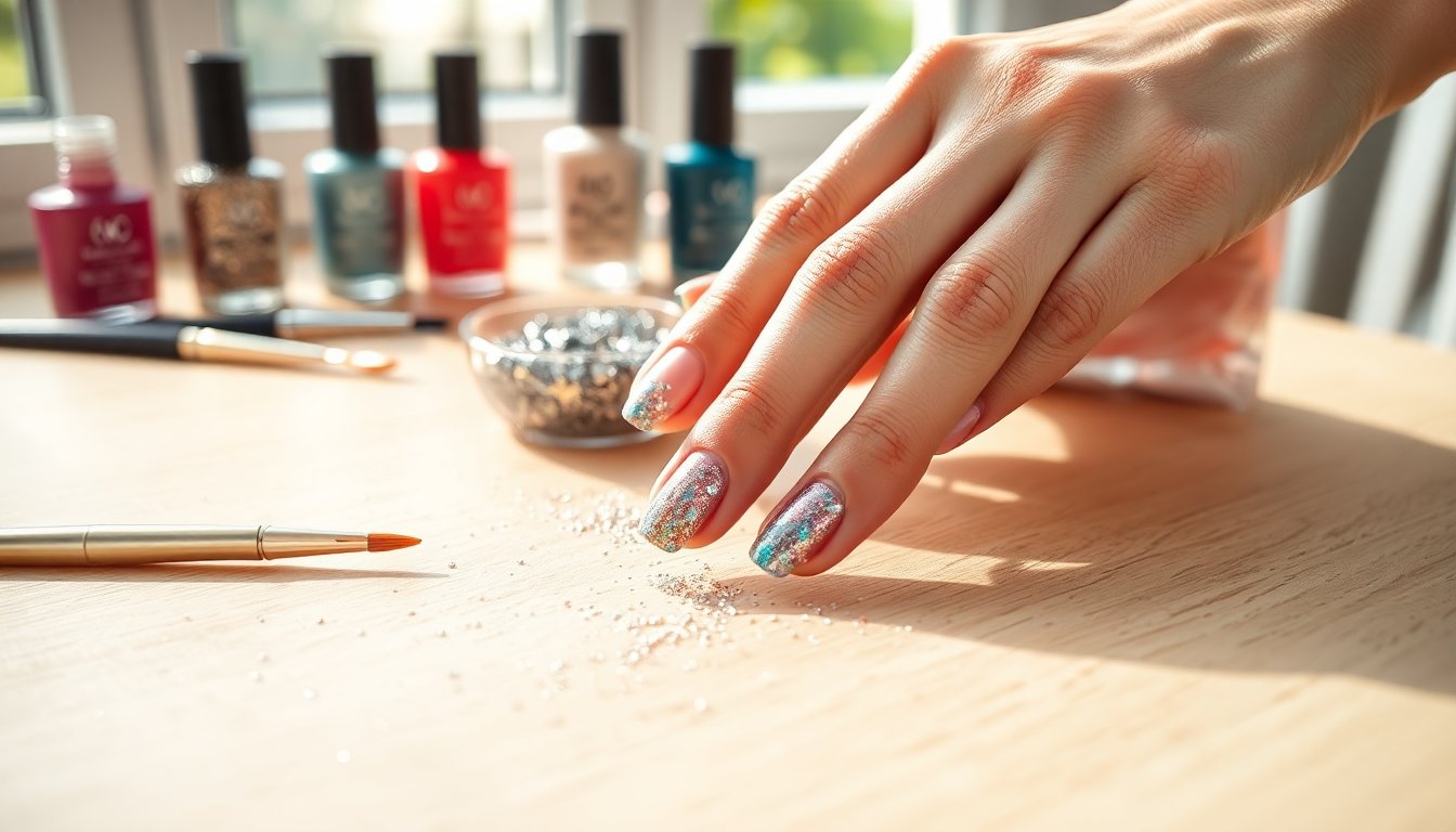 Idee Creative per Unghie Straordinarie con Glitter: Guida all’Utilizzo e Tendenze 2023