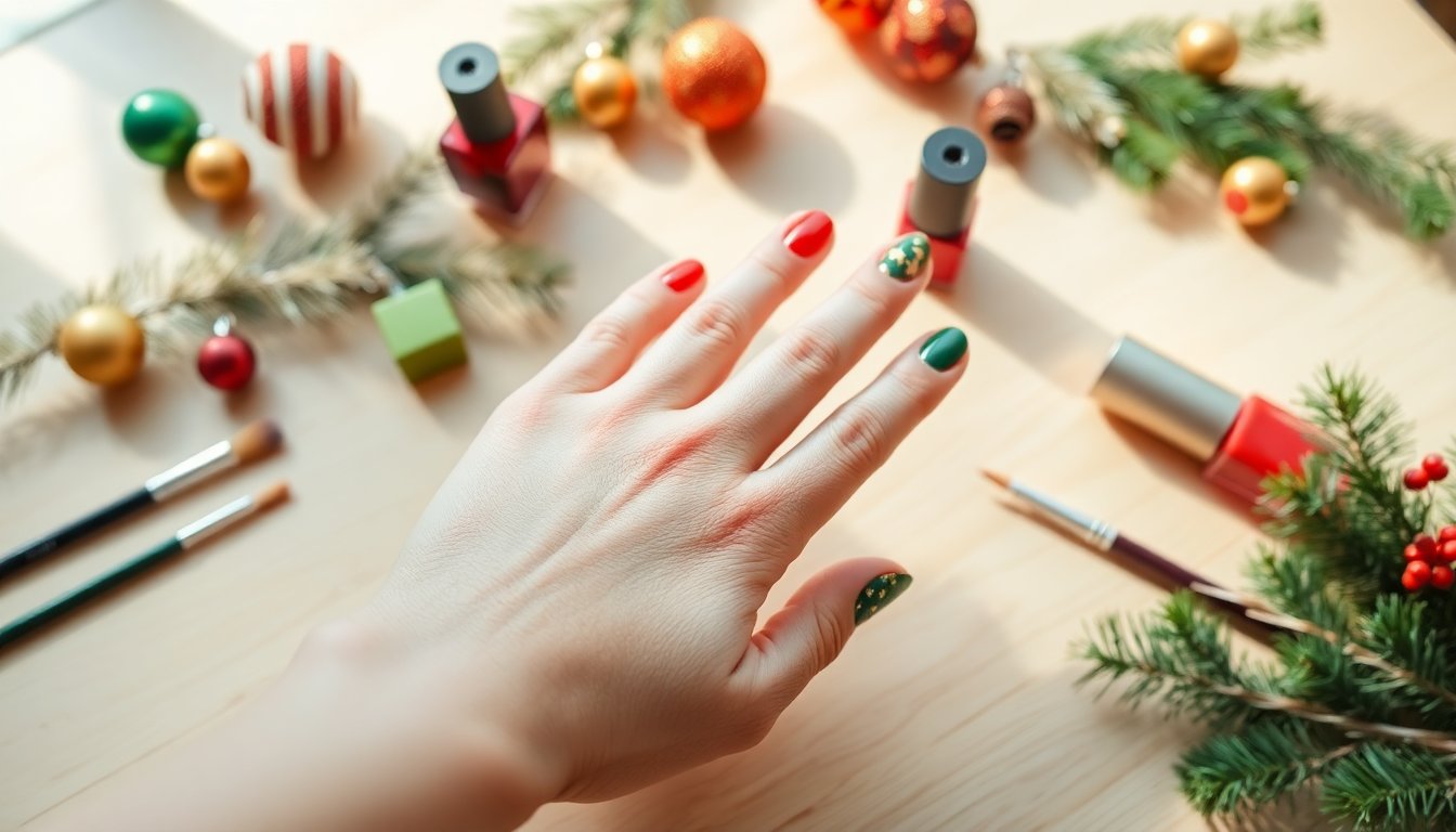 Nail Art Natalizia 2025: Tendenze e Ispirazioni per un Look Festivo Perfetto