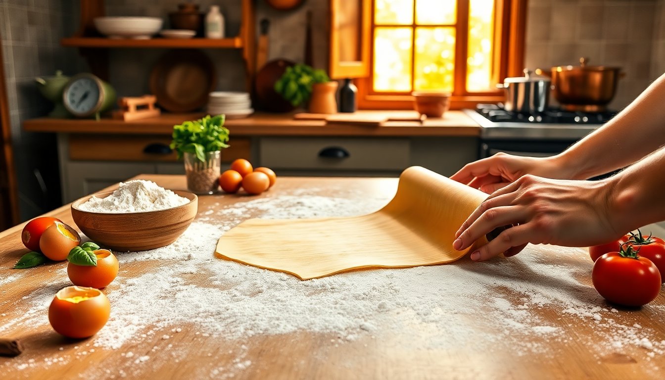 Pasta fatta in casa: tradizione e tecnica per un’esperienza culinaria unica