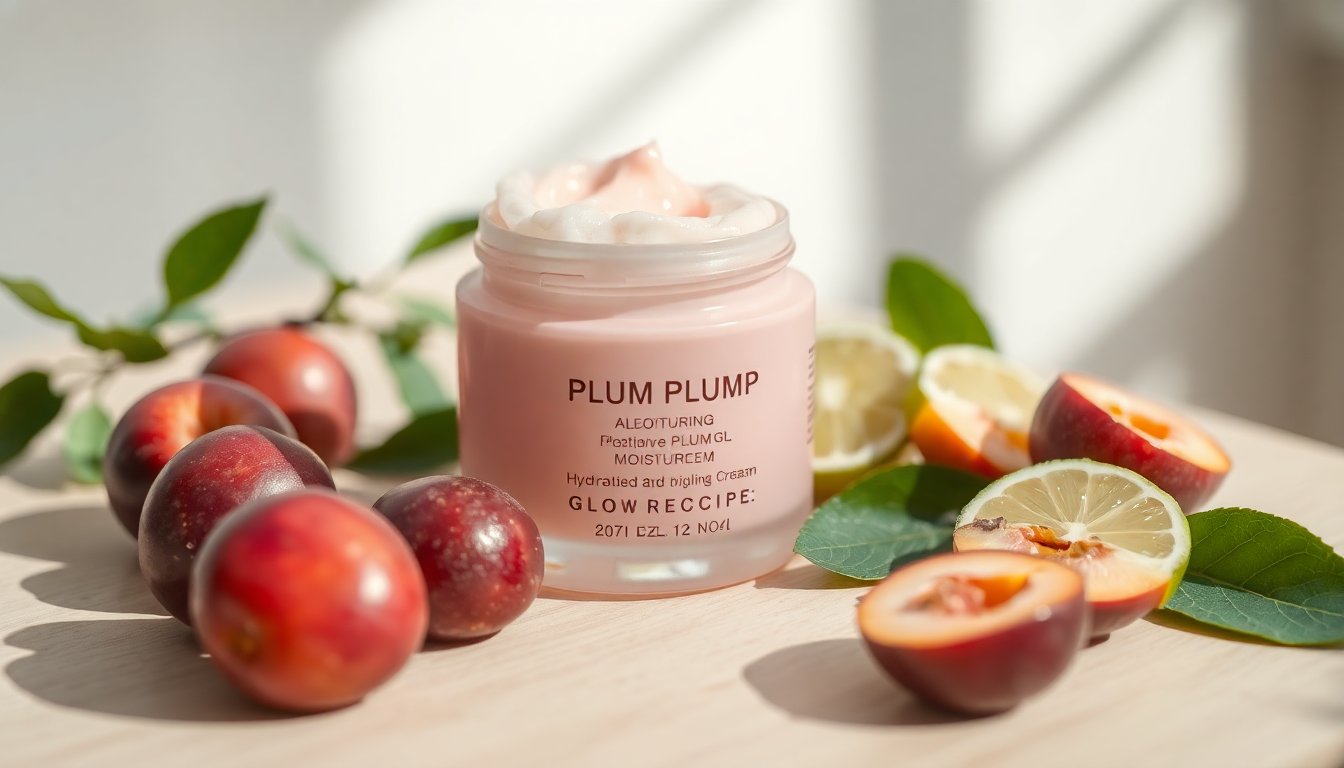 Recensione dettagliata della crema idratante Plum Plump di Glow Recipe: Idrazione e luminosità per la tua pelle