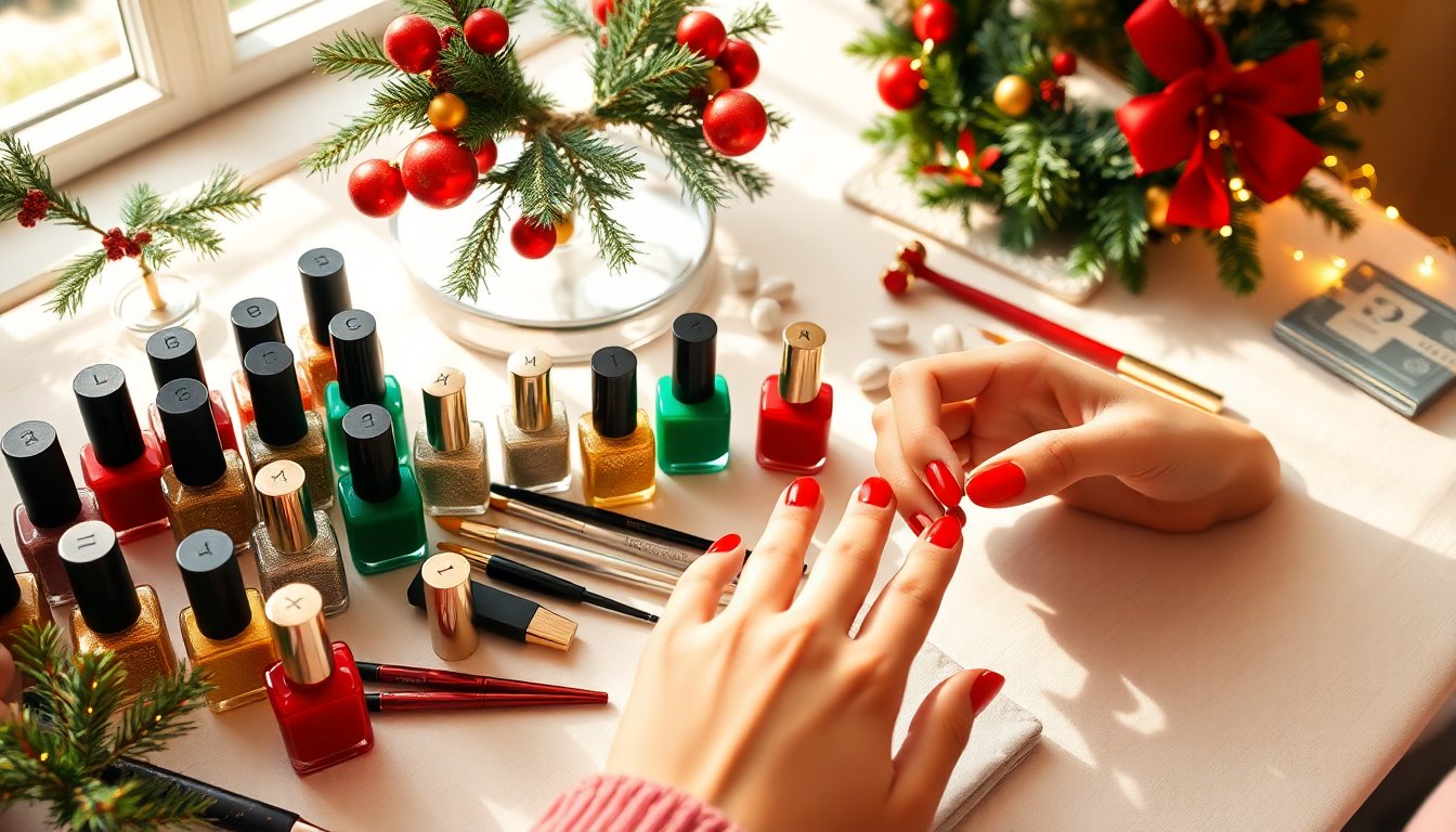 Tendenze e Colori Unghie Natalizie 2025: I Must-Have per le Feste