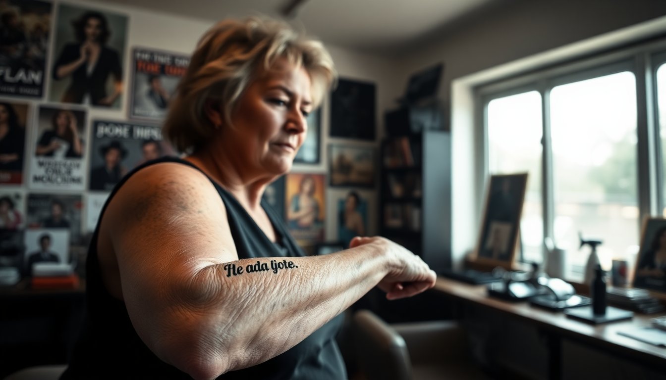 “Wanna Marchi: Un Tatuaggio per Celebrarne la Storia a 83 Anni”
