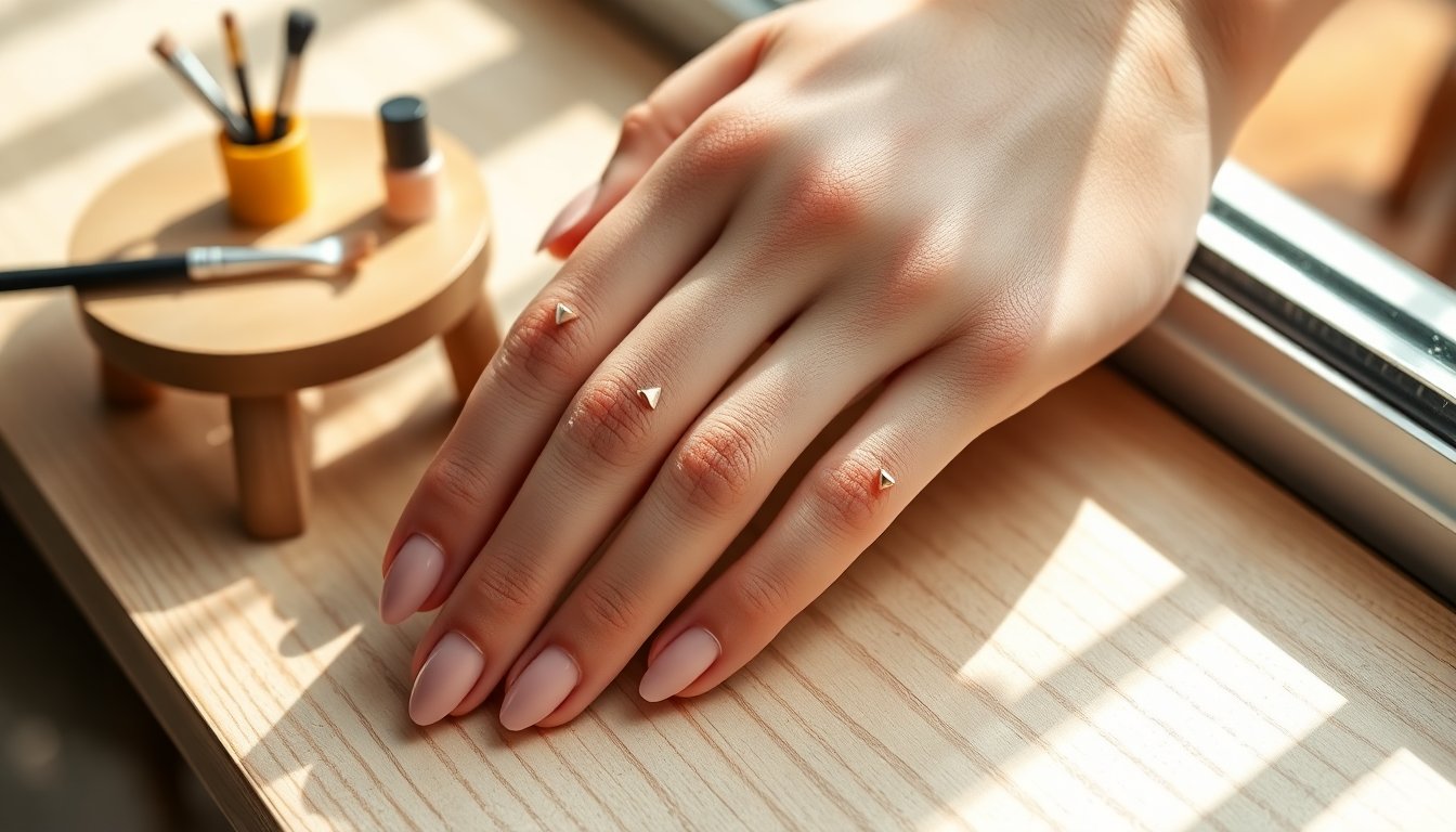 Borchie Triangle Estrosa: Il Tocco Creativo per una Nail Art Unica