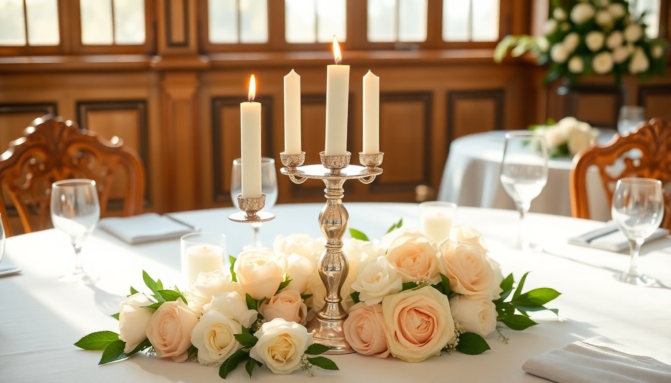 Centrotavola con Candele per Matrimoni: Idee Creative e Consigli Utili