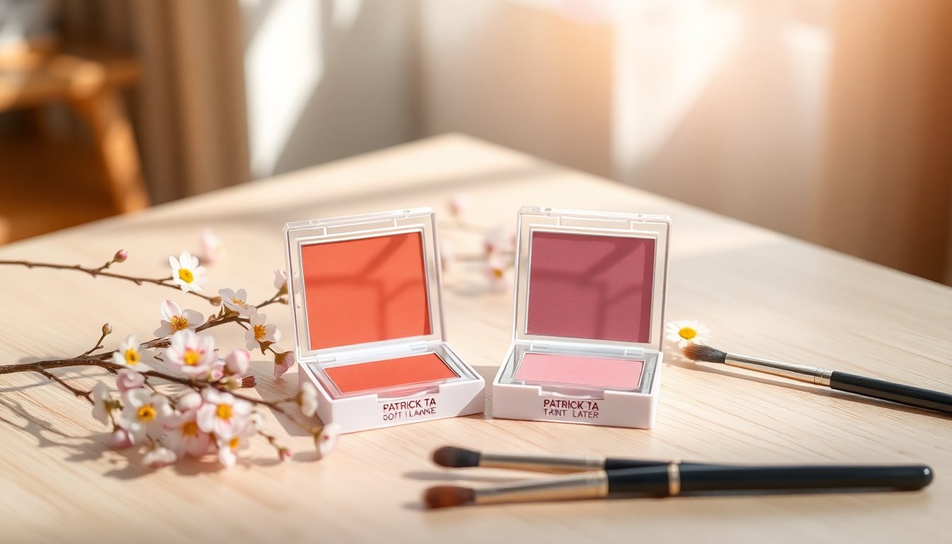 Scopri i Nuovi Blush di Patrick Ta per una Primavera Vibrante e Colorata