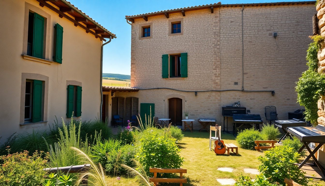 Scopri La Fabrique: il Rifugio Musicale Incantevole di Saint-Rémy de Provence