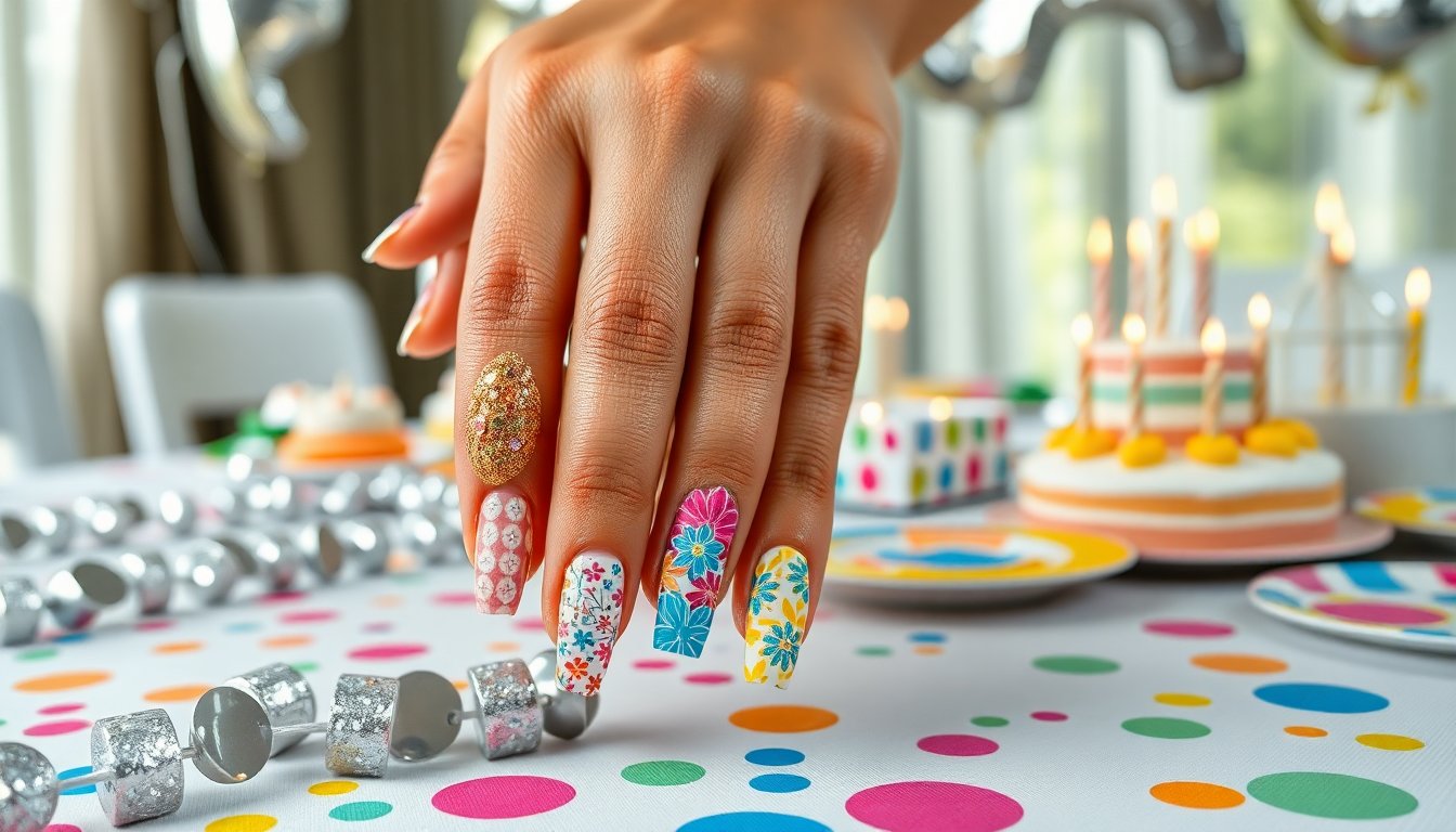 Stili di Unghie Perfetti per Festeggiare il Tuo Compleanno in Grande Stile