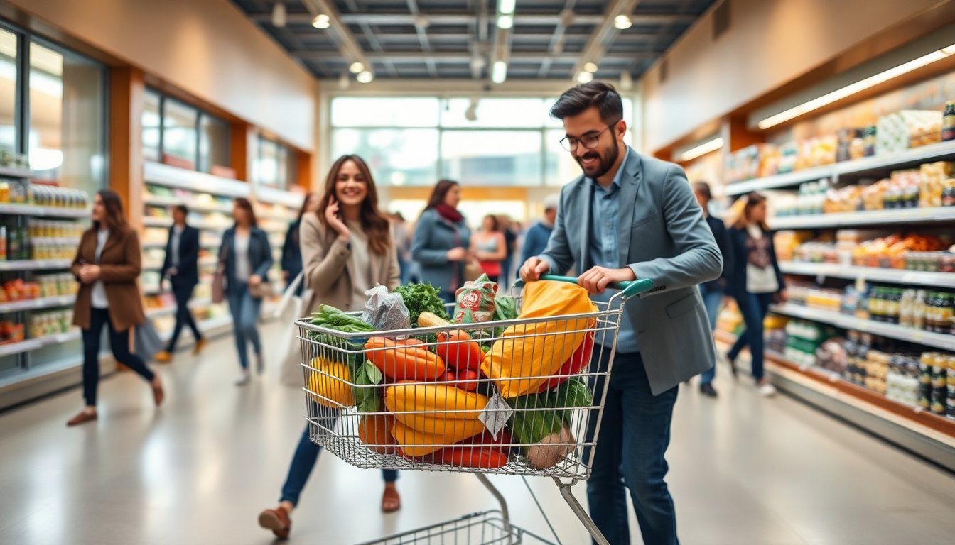 Giorgia Todrani spaventata da uno scherzo di Emanuel Lo al supermercato: il video che ha fatto il giro del web!