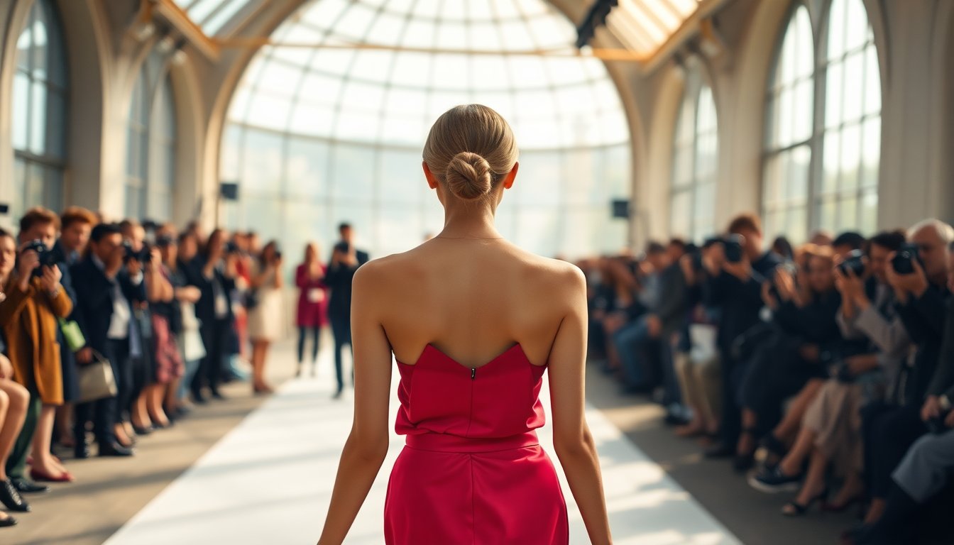Matilde Lucidi alla Milano Fashion Week: il primo show nella città natale di Bianca Balti