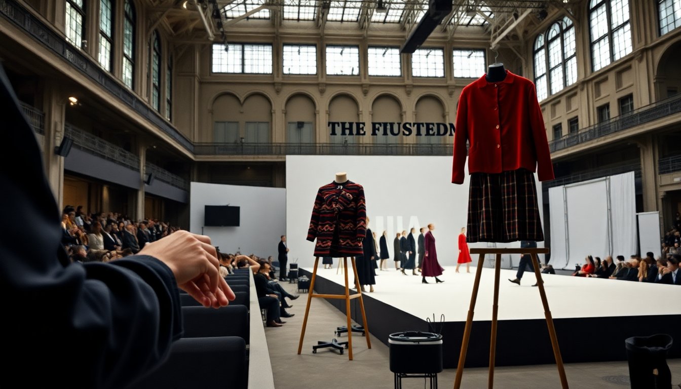 Prada svela la collezione primavera 2026 durante la sfilata a Milano