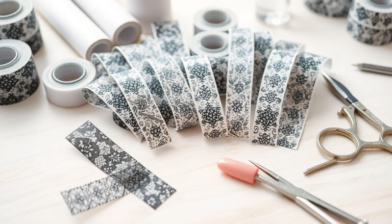 transfer foil black white lace set da 10 rotoli per nail art creative 1771840074