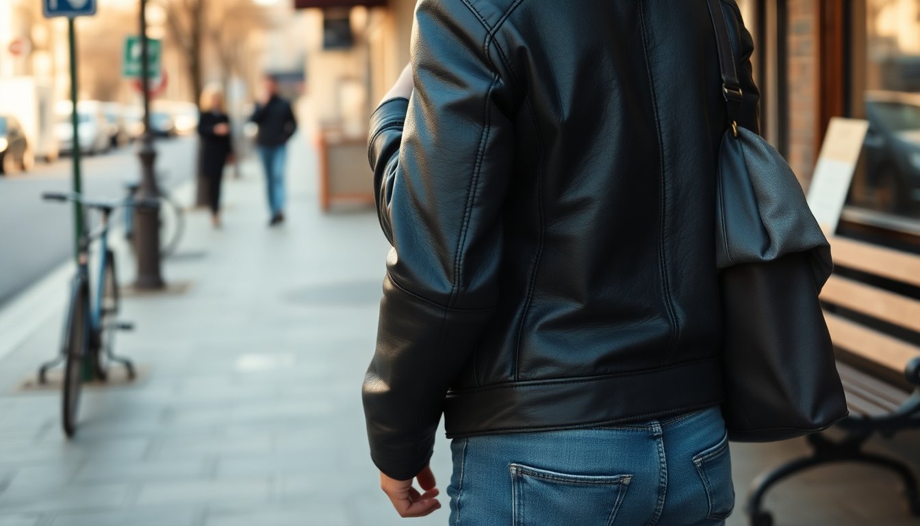 Giacca in pelle e jeans: come rinnovare il classico per la stagione di passaggio