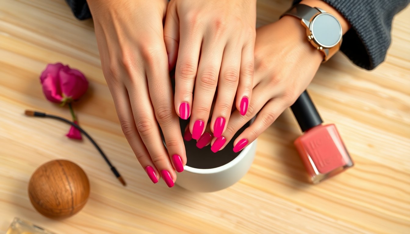 Manicure hot pink: tendenze e varianti per un tocco di colore