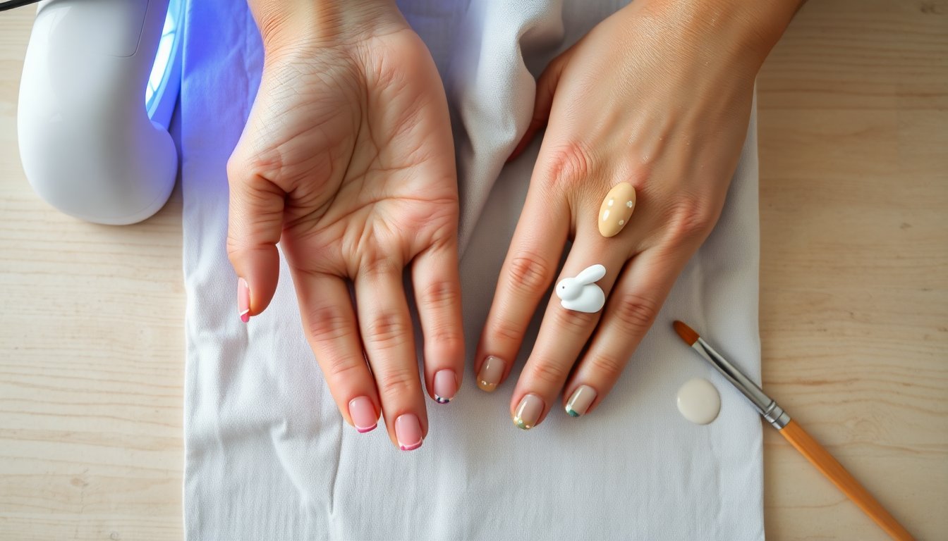 Manicure pasquale in gel: guida pratica per hobbiste