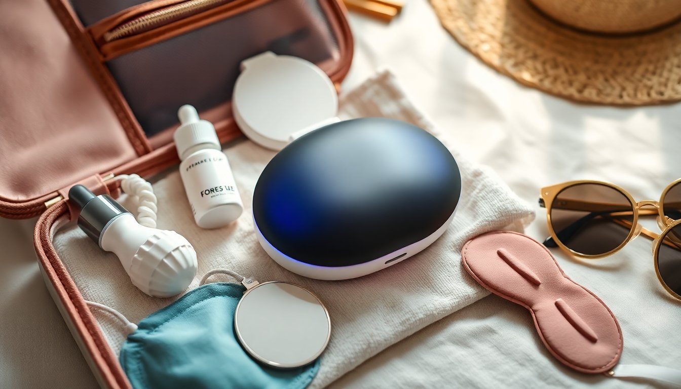 Maschera Led da viaggio Foreo UFO 3 Go: compatta, potente e ideale per il glow