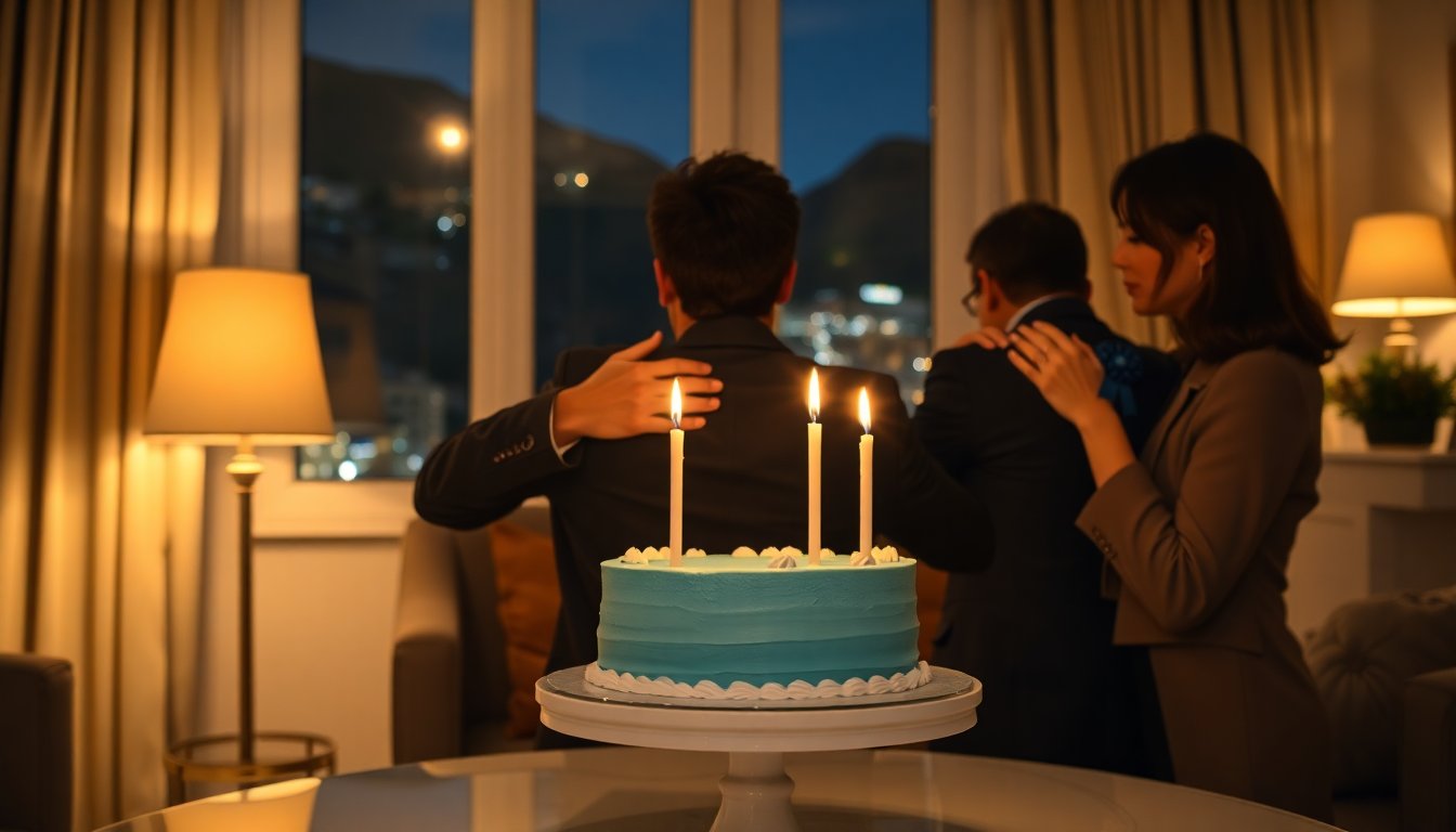 nathan falco compie 16 anni festa a mezzanotte tra mamma e papa 1773893913