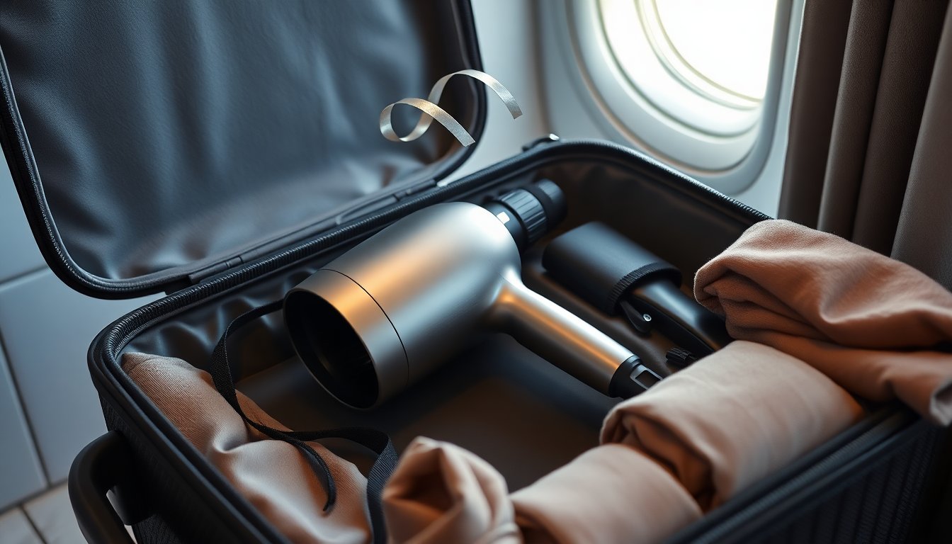 Asciugacapelli da viaggio Dyson Supersonic Travel: performance e protezione in movimento