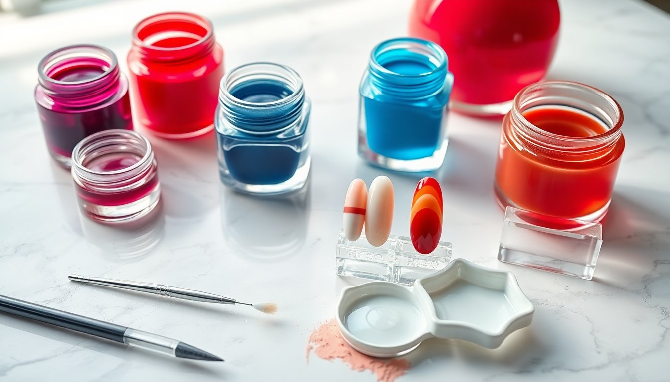 Gel per nail art: pigmenti pieni e nessuno strato di dispersione