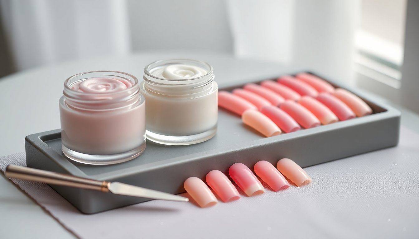 Paste per ombré e gel per nail art: guida pratica per sfumature professionali