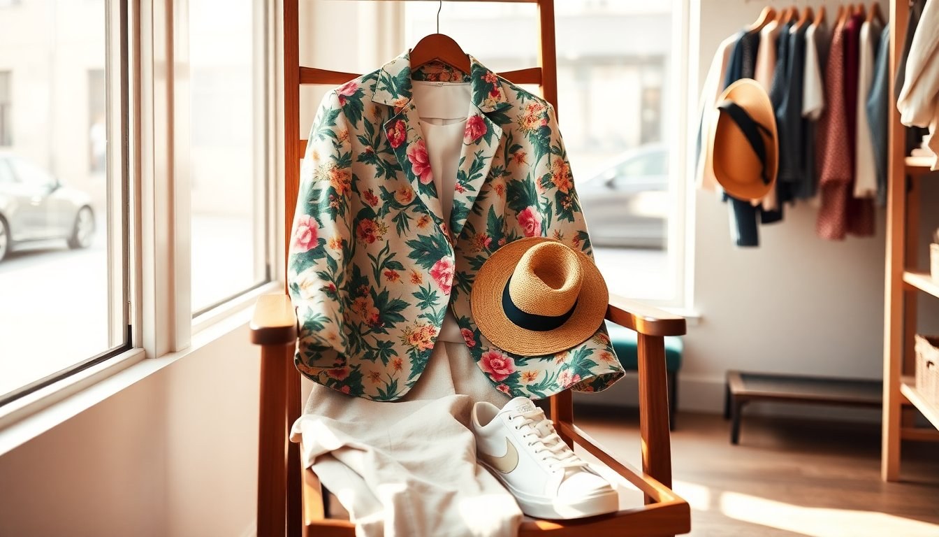 Giacca a fiori trend primavera: come portarla con stile