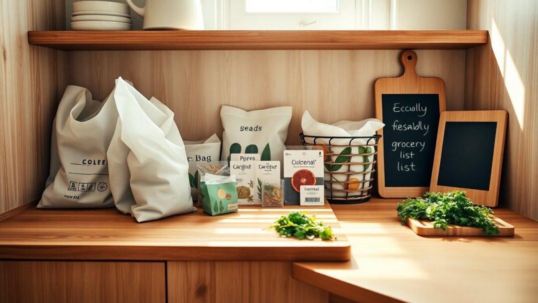 Cucina sostenibile: organizzare dispensa e pasti con stile