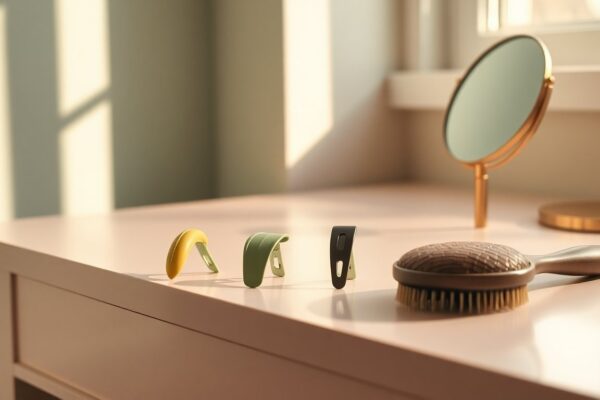 Fermagli moda per capelli: banana, a pesce e rivestiti in ecopelle