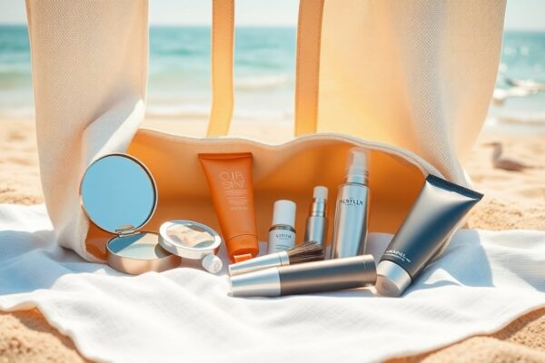 Prodotti beauty indispensabili in spiaggia: cosa non dimenticare nella borsa del mare