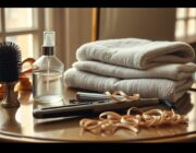 Semi-raccolto destrutturato per capelli fini: tutorial passo dopo passo