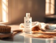 Trattamento gloss IGK: lucentezza da salone in un'applicazione a casa