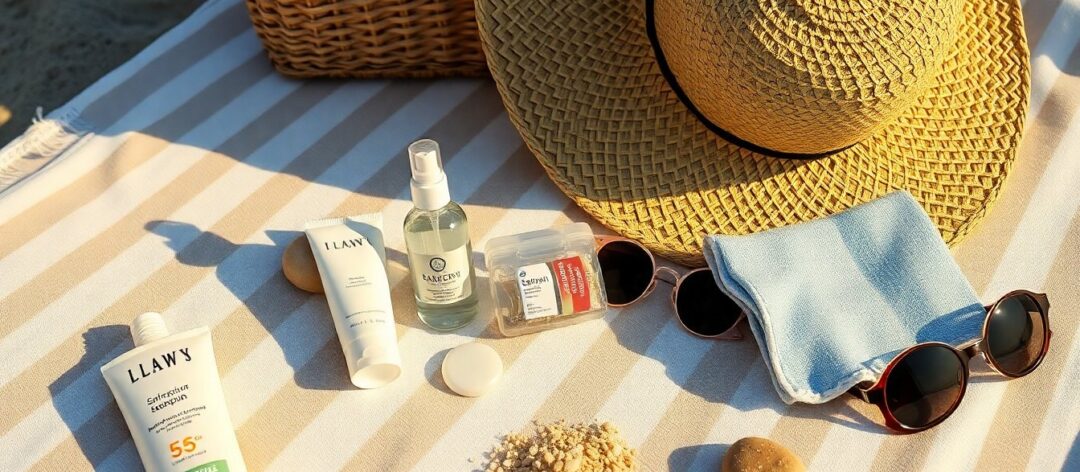 Beauty case da mare in formato mini: checklist ragionata