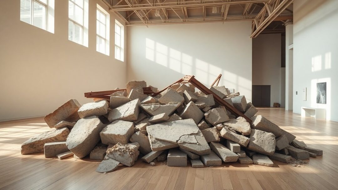 Mostra al PAC: artisti contemporanei celebrano la ricostruzione con materiali di scarto