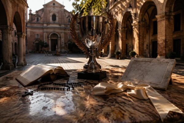 Premio Castrum Minervae 2026: onorato il parroco di Gaza per il suo lavoro umanitario