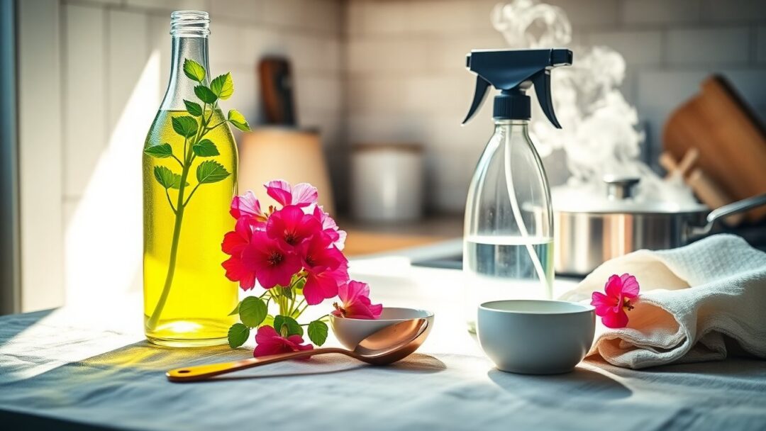 Repellente naturale fai da te con citronella e geranio