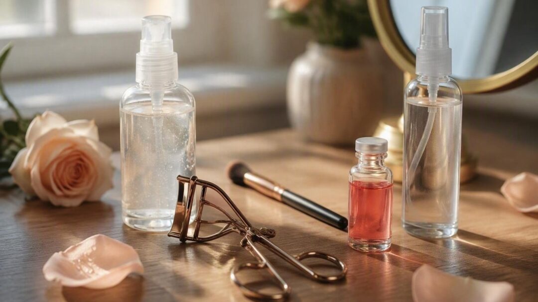 Sguardo naturale senza mascara: skincare, curvatura e gel trasparenti