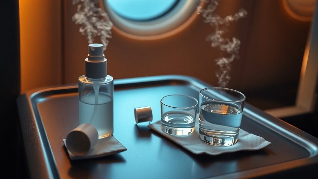 Skincare in aereo per pelli sensibili: routine anti-secchezza e sgonfiore