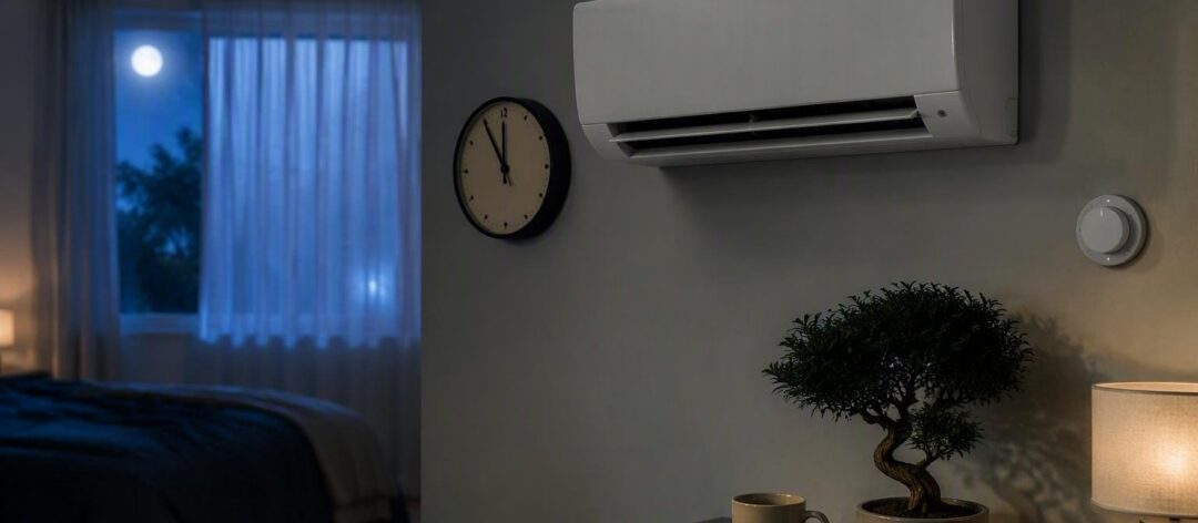 Come usare il condizionatore di notte senza sprecare energia