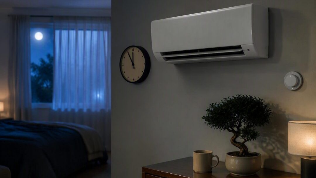 Come usare il condizionatore di notte senza sprecare energia